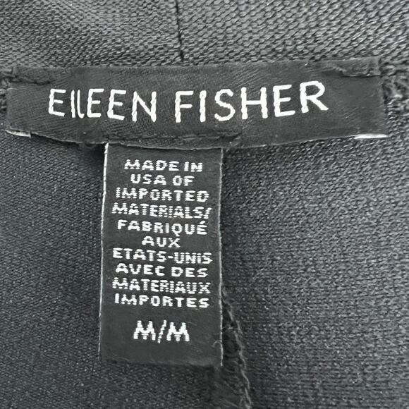 Eileen Fisher Women’s M Dark Gray Ankle Pants Preppy Classic Minimalist Chic - Picture 4 of 10